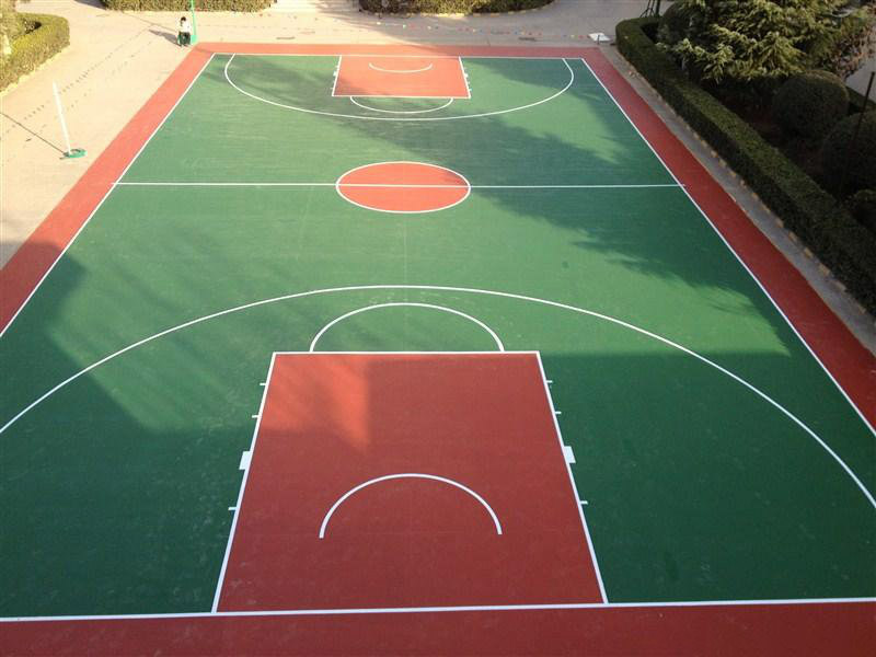 体育地坪涂料--硅PU网球场施工注意事项