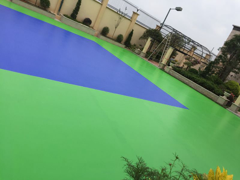 水性球场涂料--球场地坪漆施工工艺